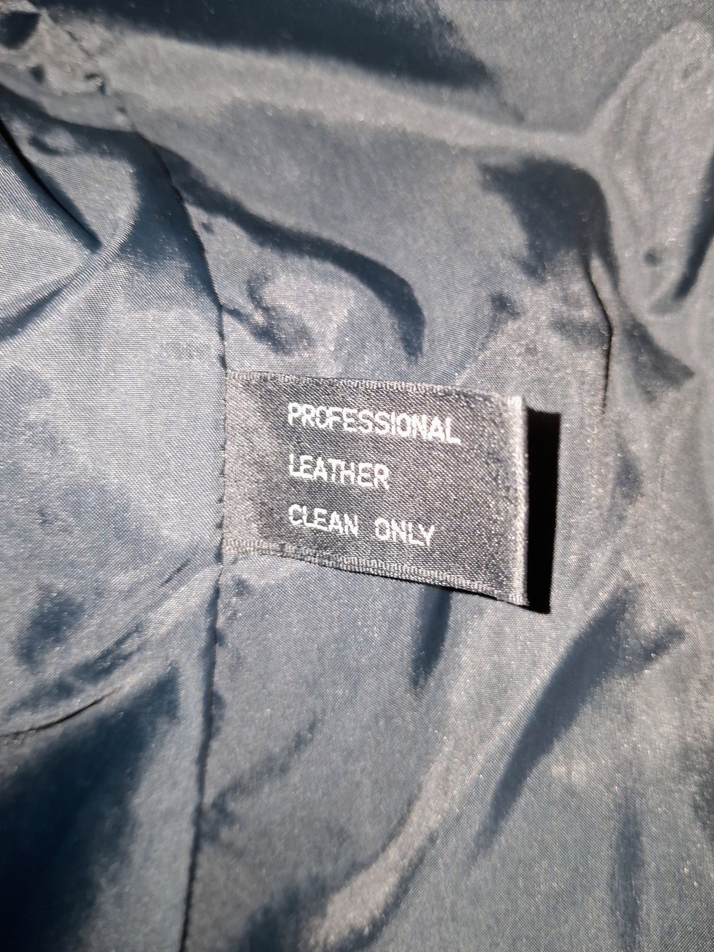 Vintage 80's Wilson Black Leather Tailored Jacket - Picture 13 of 14